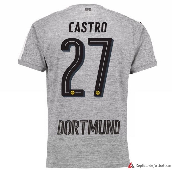 Camiseta Borussia Dortmund Tercera equipación Castro 2017-2018
